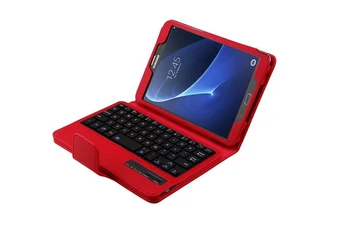 

With Detachable Wireless Bluetooth Keyboard PU Stand Cover for Samsung Galaxy Tab A A6 7.0 T280 T285 SM-T280 SM-T285 Case Funda