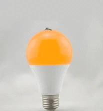 LED 12W mosquito repel lamp 170V~265V orange light indoor and outdoor , fly bugs repel 6PC PACK