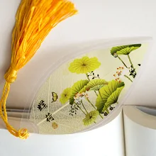 Антикварные вены закладки Бабочка Лотос креативный эстетический