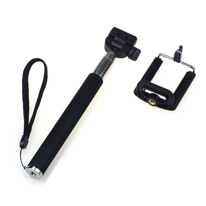 Селфи-Палка с раздвижной ручной алюминиевый сплав Телескопический гибкий держатель для монопода и штатива для спортивной экшн-камеры Go Pro HD Hero1 2 3 камерой