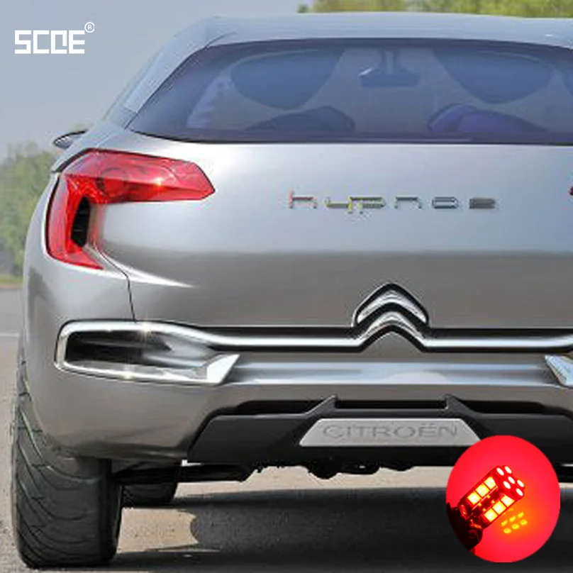 

For Citroen DS5 SCOE 2015 New High Quality 2X 30SMD LED Brake /Stop /Parking Rear /Tail Bulb /Light Source Car Styling