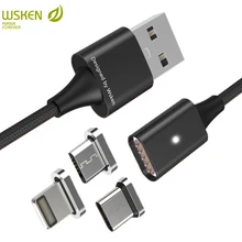 Кабель Micro USB WSKEN Lite1 магнитный кабель для быстрой зарядки