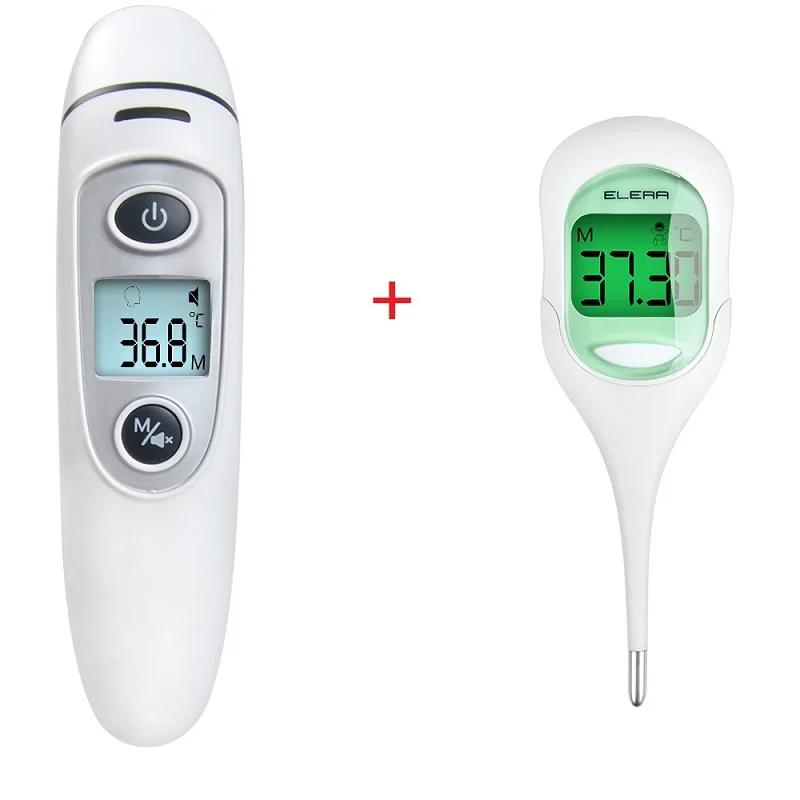 

Baby Infrared Thermometer Digital LCD Body Forehead Ear Hot Selling Non-Contact Adult Fever Measurement Termometro Mother Kids