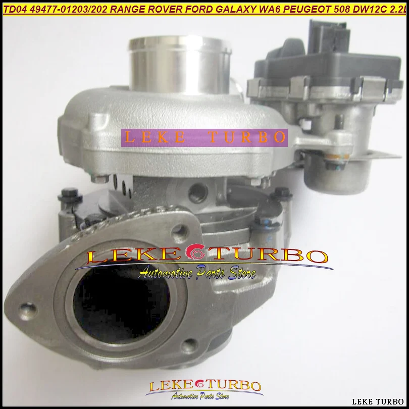 TD04 49477-01203 49477-01202 T916135 BG9Q6K682CC Turbo For Land Rover RANGE ROVER (3)