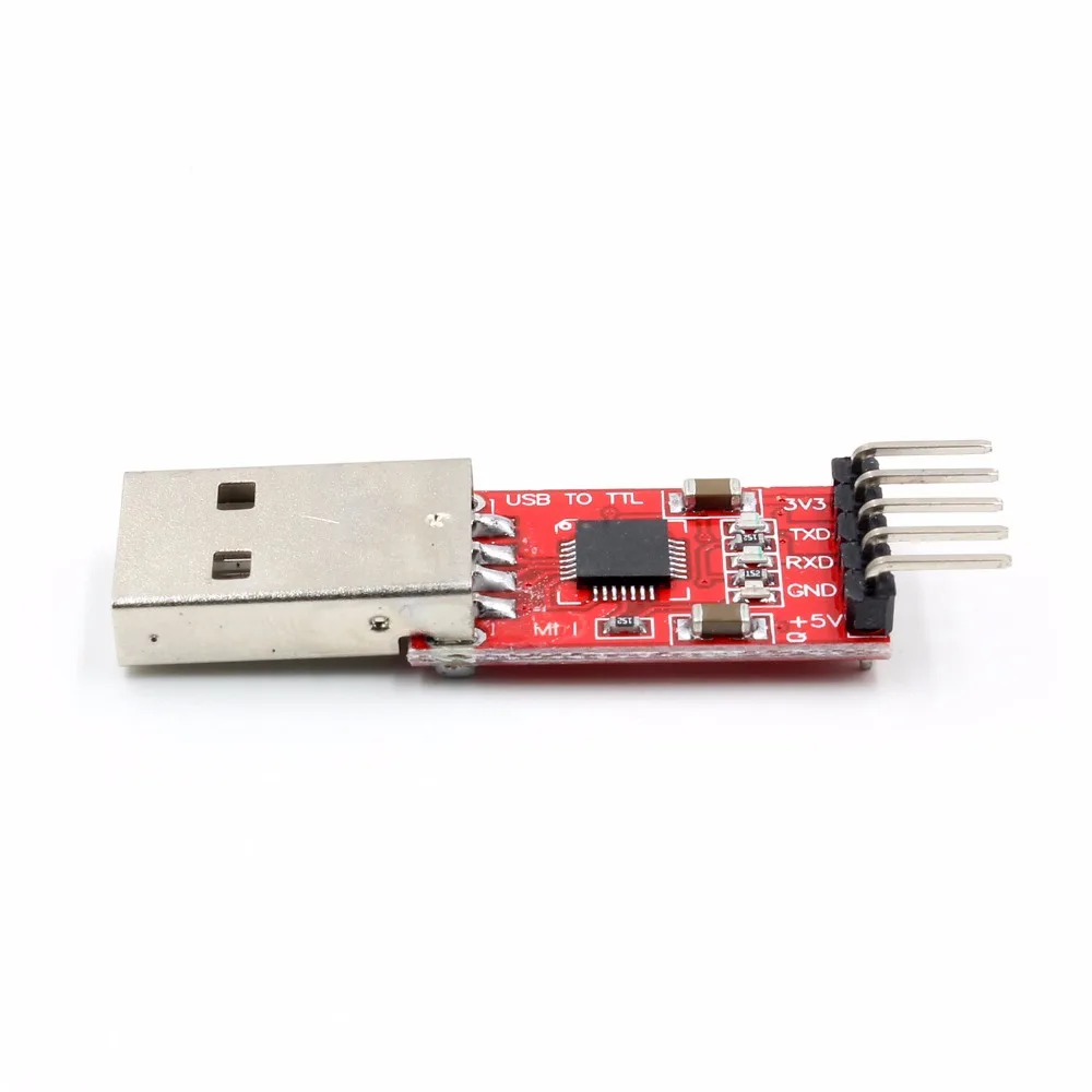 1 шт. CP2102 модуль USB для ttl Серийный UART STC кабель для загрузки PL2303 супер кисть линия обновления(красный