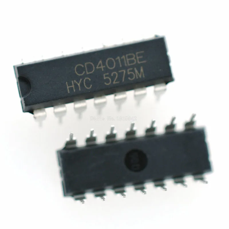 10PCS CD4011 HEF4011 HCF4011 CD4011BE DIP-14 IC Original New | Электронные компоненты и принадлежности
