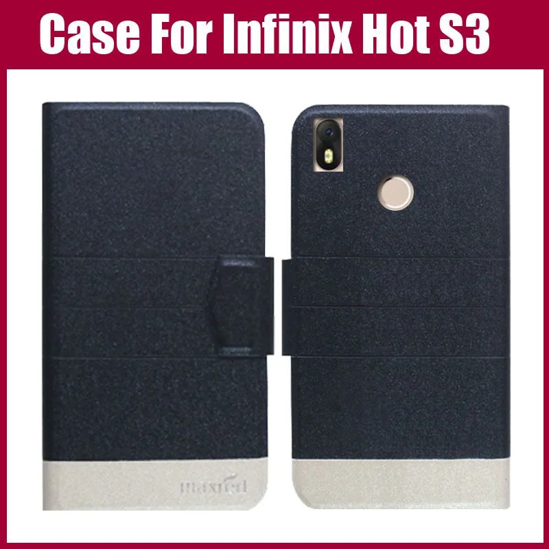 Горячая распродажа! Чехол Infinix Hot S3 Новое поступление 5 цветов модный флип чехол