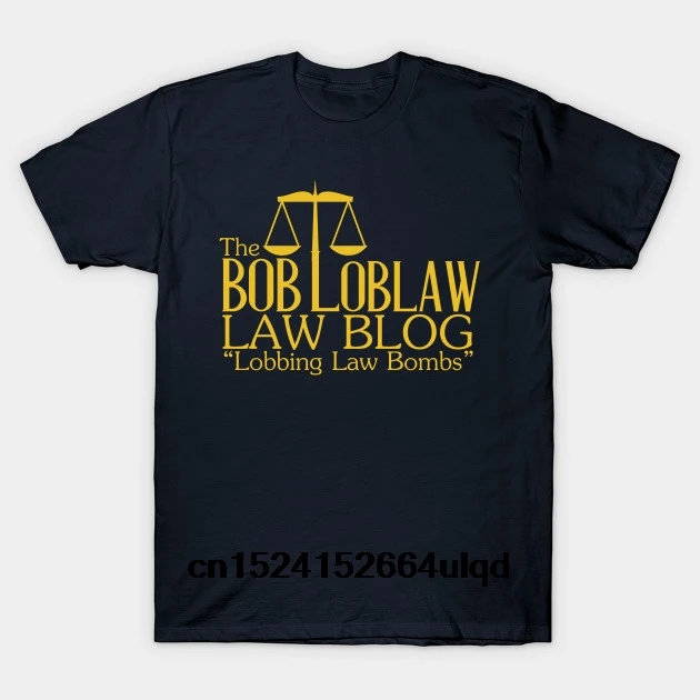 

100% Cotton O-neck Custom Printed Tshirt Men T shirt The Bob Loblaw Law Blog - Arrested Development Women T-Shirt