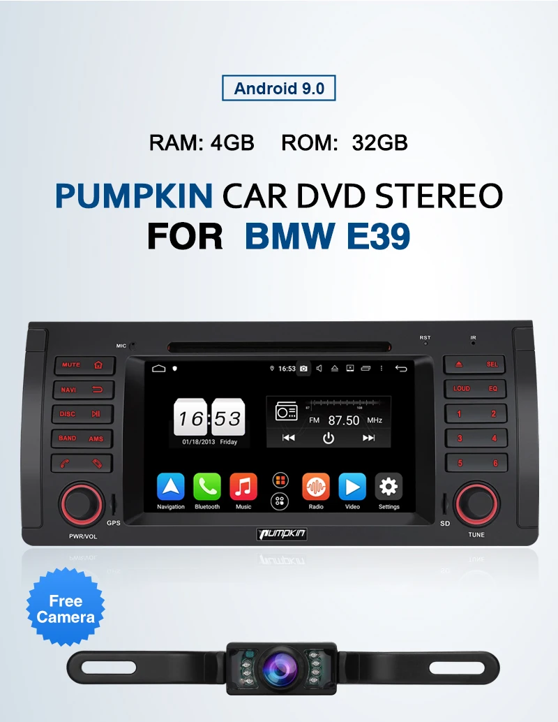 Clearance Pumpkin 2 Din 7