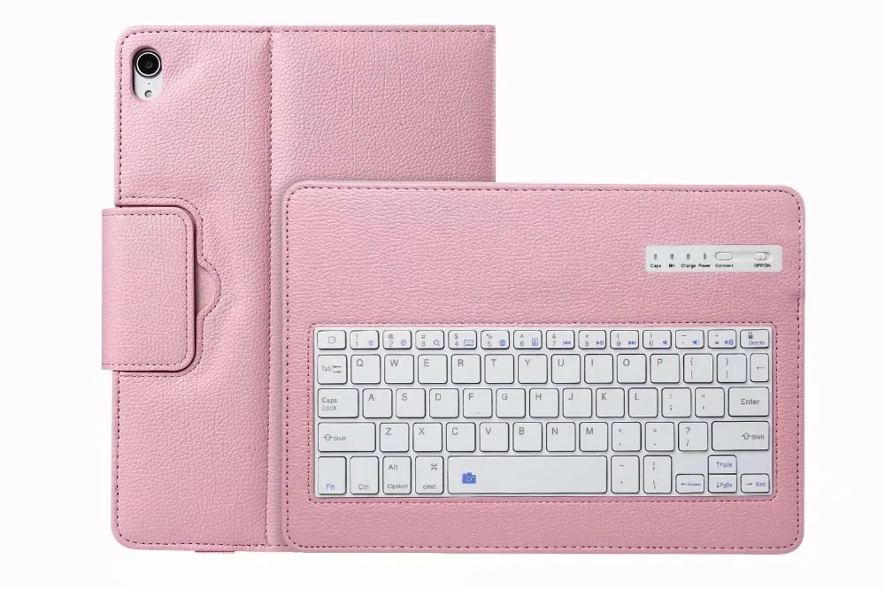 Съемная Беспроводная Bluetooth клавиатура чехол для нового IPad Pro 11 дюймов планшет стиль Litchi PU кожаный флип стенд Funda + ручка + Flim