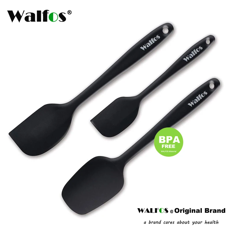 

WALFOS 3 pieces/set Non-stick Silicone Cooking Tools Heat Resistant Kitchen Utensils Set pastry baking tools spatula spoon Tools