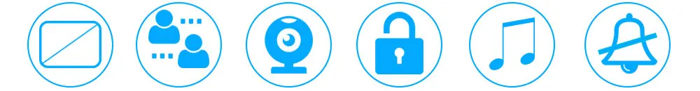 4 Monitor de Interfone para multi Apartamento EM Chave de Desbloqueio