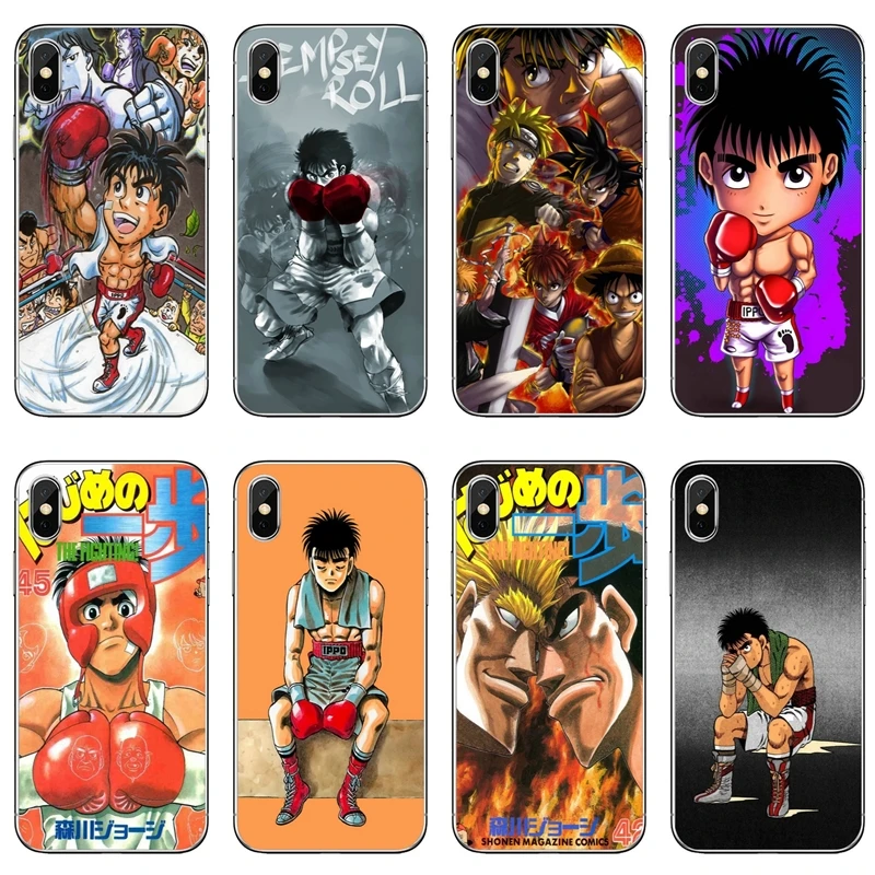 Аниме Hajime no Ippo TPU мягкие аксессуары чехол для телефона Samsung Galaxy S3 S4 S5 S6 S7 edge S8 S9 Plus mini