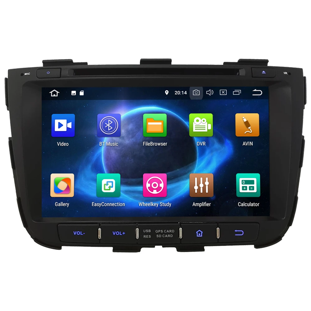 Cheap KLYDE 8" 4G WIFI Android 8.0 7.1 Octa Core PX5 4GB RAM 32GB ROM BT Car DVD Multimedia Player Radio GPS For Kia Sorento 2013 2014 1