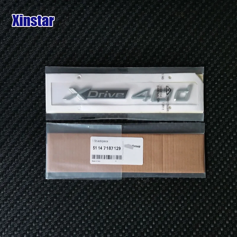 2 шт. Заводская Поставка ABS оригинальная Quaity x drive 18d 20d 28d 30d 35d 40d 23d 50d наклейка на