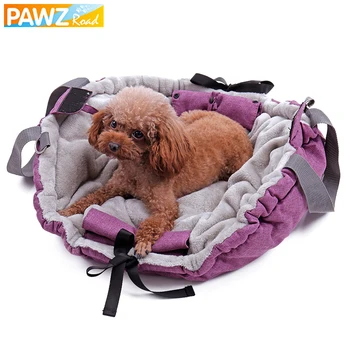 

Domestic Delivery Pet Dog Purple Bag Carrier Multifunctional Warm Puppy Cushion Cat Bed Kitten Mat Pad Canvas Portable Shoulder