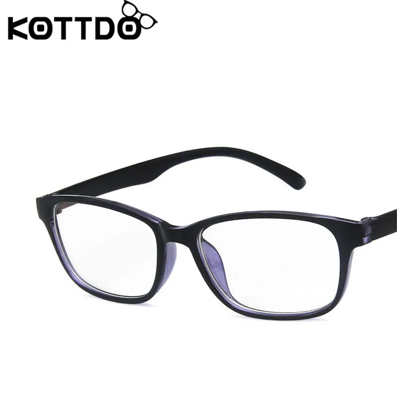 KOTTDO 2019 маленькие декоративные компьютерные ретро очки для студентов мужчин и