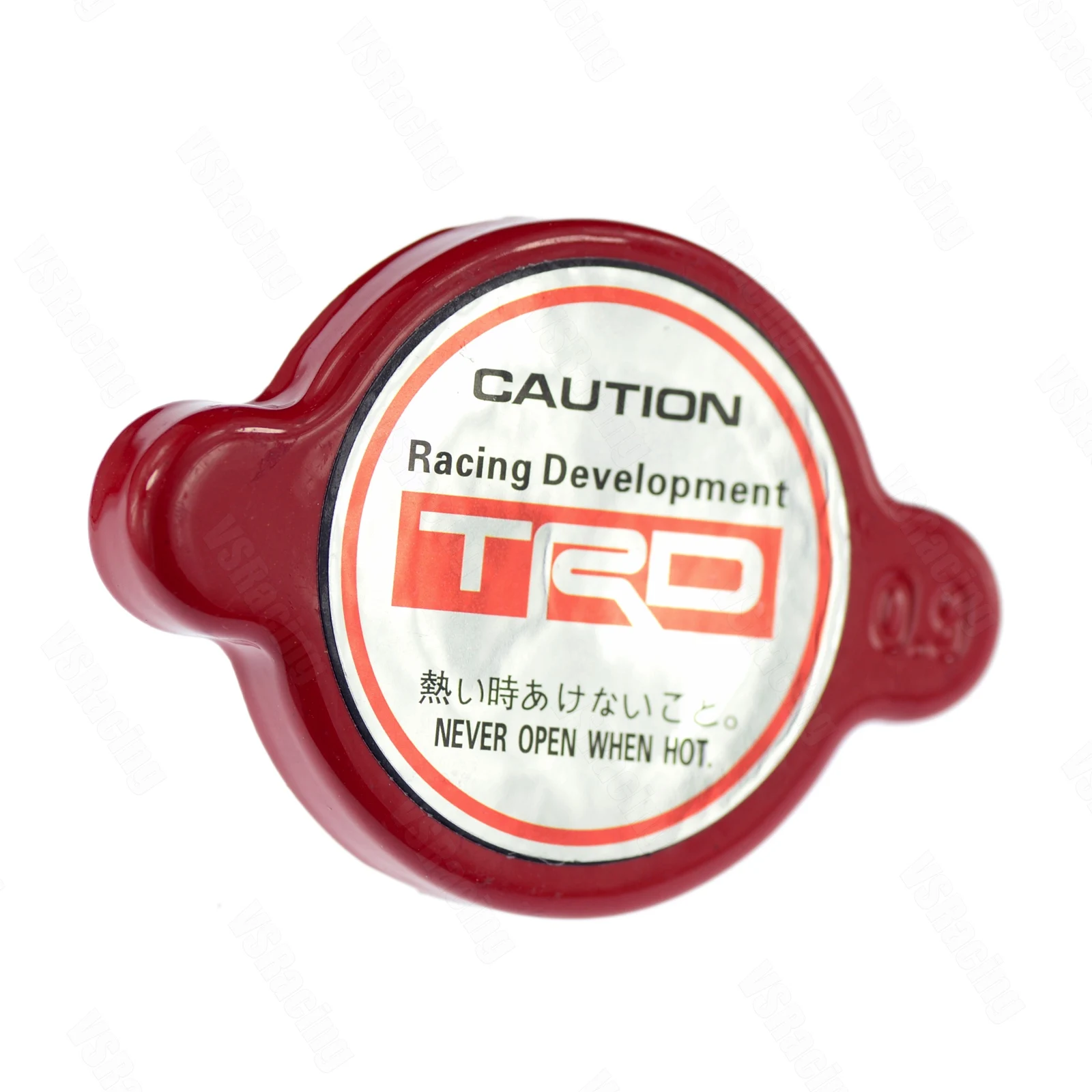 TRD Крышка радиатора 0,9/1,3 бар 15 мм большой размер 3 цвета - Цвет: Красный