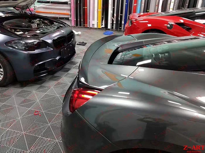 

Z-ART carbon fiber rear spoiler for Ferrari 488 carbon fiber rear ducktail for Ferrari 488 spider for Ferrari 488 GTB