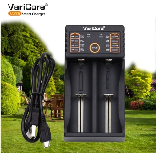 

Varicore U4 V20i 18650 26650 18350 16340,14500, 10440 26500 iron lithium 3.2 V 1.2 V 3.7 V nimh aa aaa sc / s battery charger