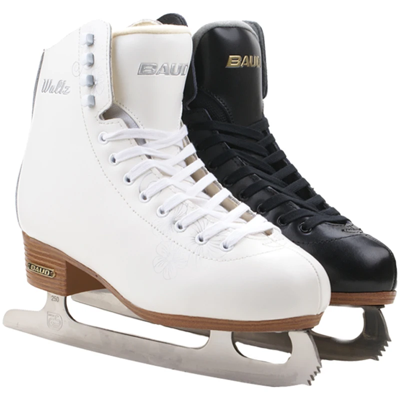 2018 Adult Thermal Warm Thicken Figure Skating Ice Skates Shoes With