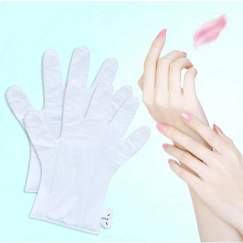 2pcs=1pair Skin Care Exfoliating Hand Mask Moisturizing Gloves Spa