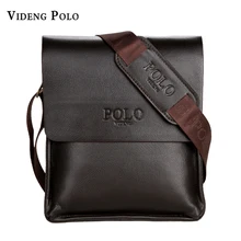 Videng polo célèbre marque en cuir hommes sac d’affaires décontractée en cuir mens messenger sac vintage hommes sac bandoulière bolsas de mâle