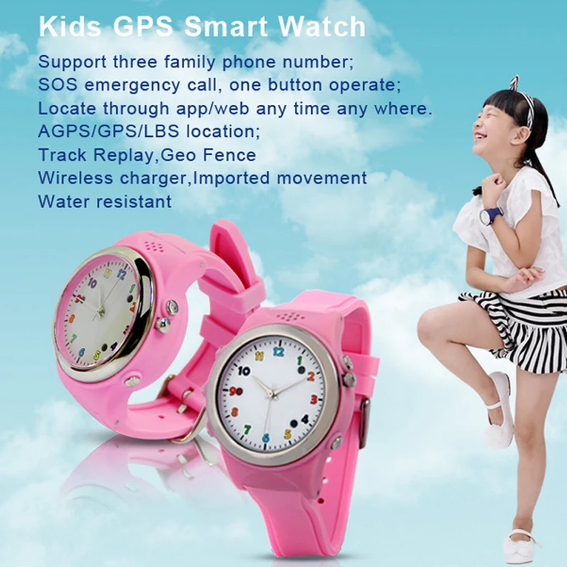 Лучшие подарки для ребенка! Жизнь водонепроницаемый smartwatch Дети gps смарт телефон