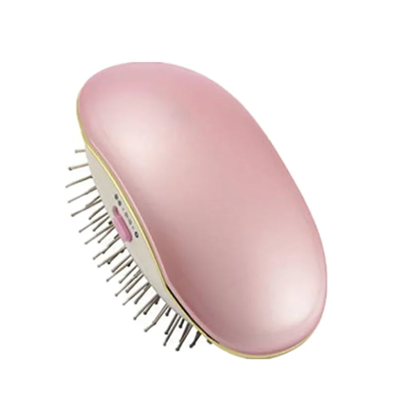 New Portable Electric Anti-static Ionic Hairbrush Mini Hair Brush Massage Small Electric Straight Hair Hairdressing Tangled Comb