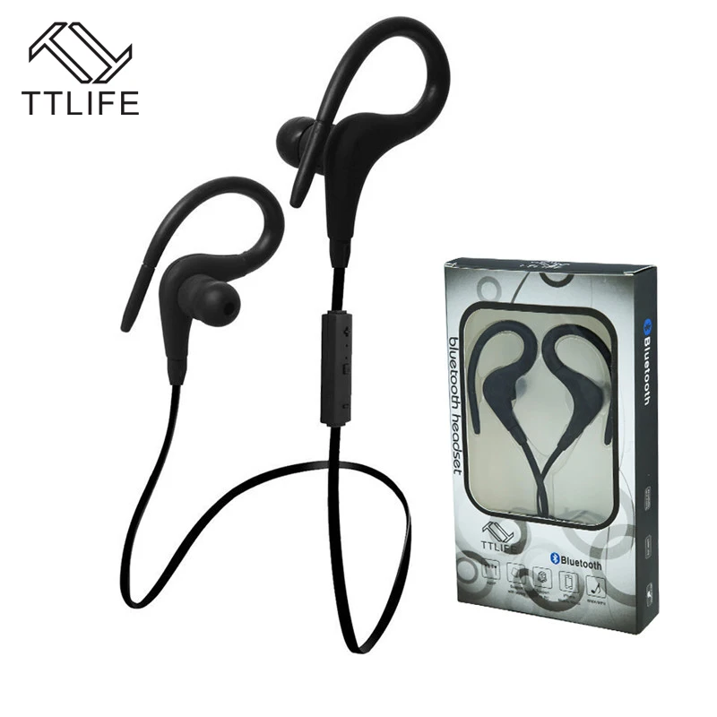 

Buy 2 Get 1$ Down ! TTLIFE Sport Bluetooth 4.1 Headset Earphone Wireless Headphones Ear Phone Earbud for Phone Samsung Xiaomi