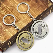 ORNAPEADIA 2017 New fashion ow game peripheral accessories pendant Overwatch jewelry Hanzo Logo pendant key chain