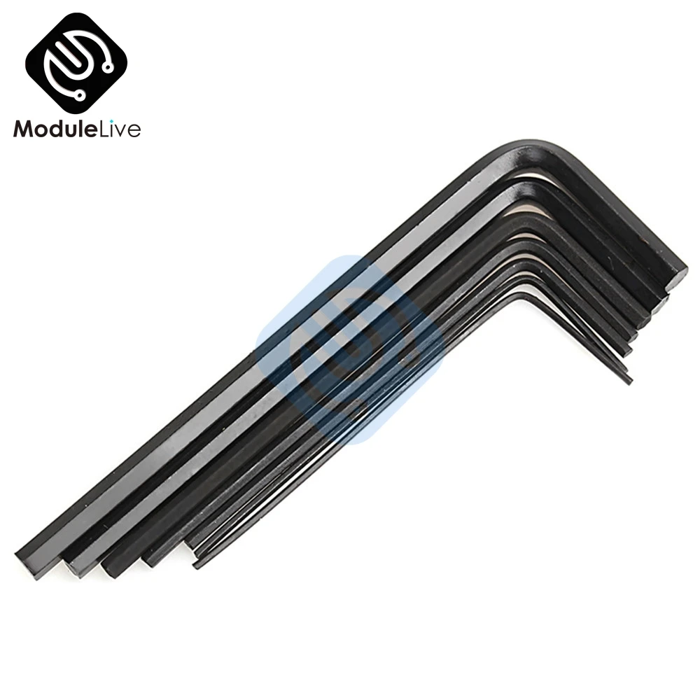 Bricolage 7Pcs/lot 0.7mm3mm Mini Hexagon Hex Allen Key Set Wrench