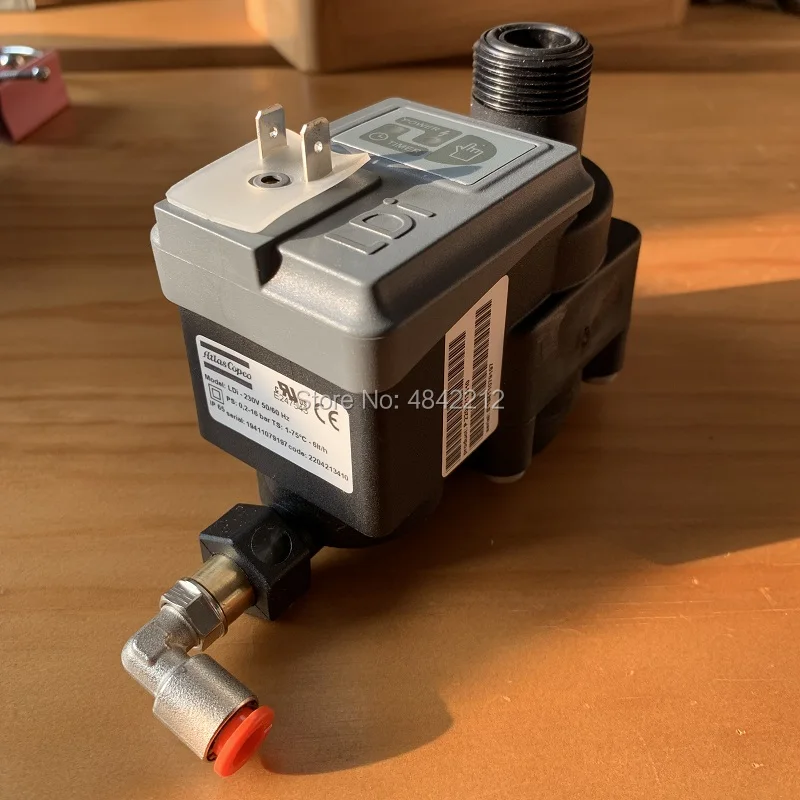 

Free shipping genuine LDI 230V 50-60HZ auto drain valve 2204213410(2204 2134 10) for AC screw air compressor