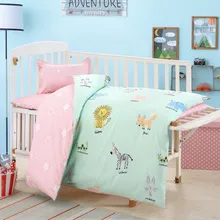 Комплект постельного белья для малышей набор постельных принадлежностей для малышей jogo de cama комплект bebe органайзер для детской кроватки Набор для детской кроватки bett organizador cuna bebe 3 шт./компл