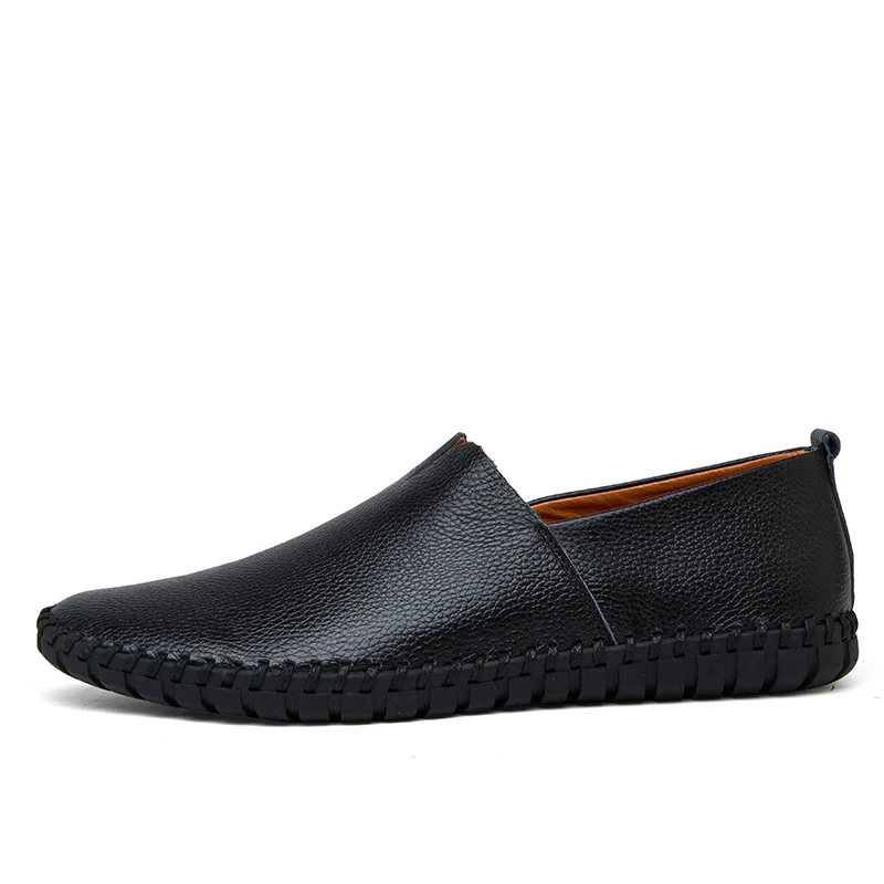 Bateau La Véritable À Mocassins Black En 38 Breathable Casual Breathable Respirant 47 Mode ~ Cuir Chaussures yellow Main black 2017 Cimim Grande Hommes white blue Lumière brown Breathable white yellow Breathable blue Taille brown Breathable 758Wq8nd