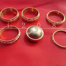 1 комплект Красивая Флейта образцы обруч и Корона запчасти, латунь Неокрашенный