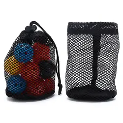 16 шаров для переноски сумки держатель для хранения mesh сетей Чехол Гольф Мячи Настольный теннис