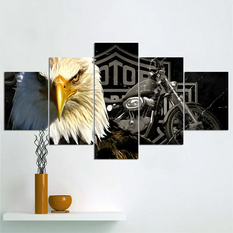 

Pop Art Canvas painting Wall Pictures for Bedroom Decorative Pictures Home Decor Eagle Frameless Spray Decorative Painting
