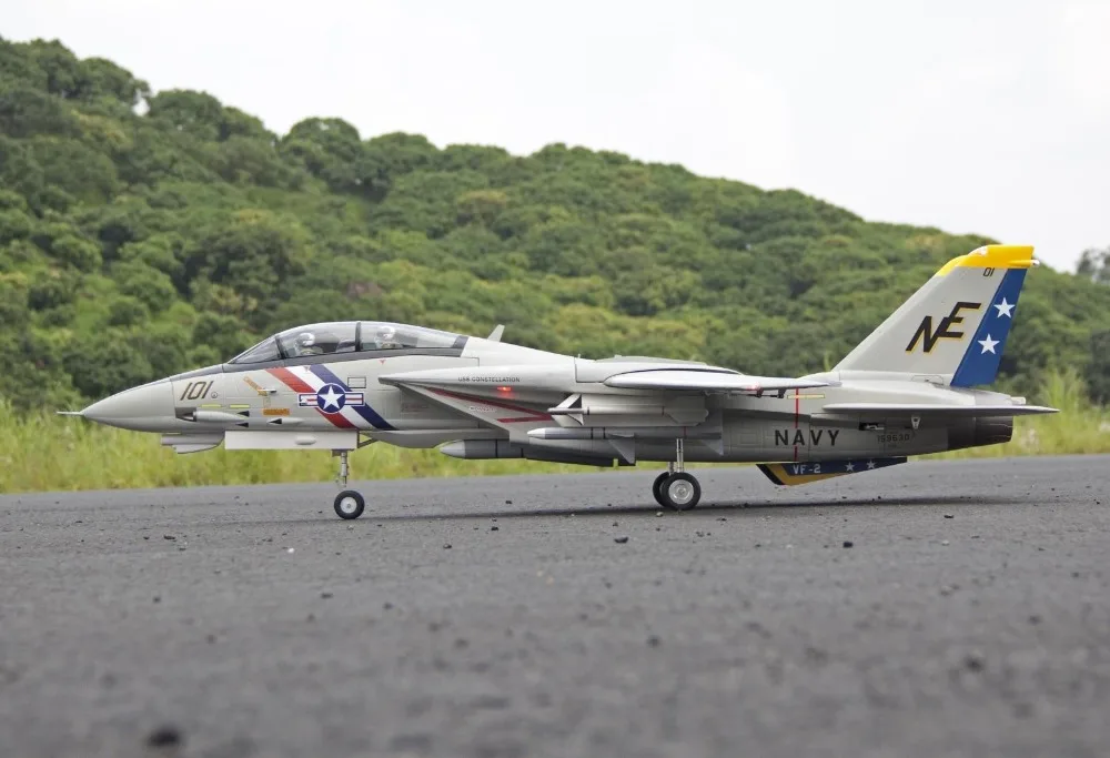 Freewing Dual 80 мм rc Самолет jet модель комплект крыла Tomcat с переменной стрелкой