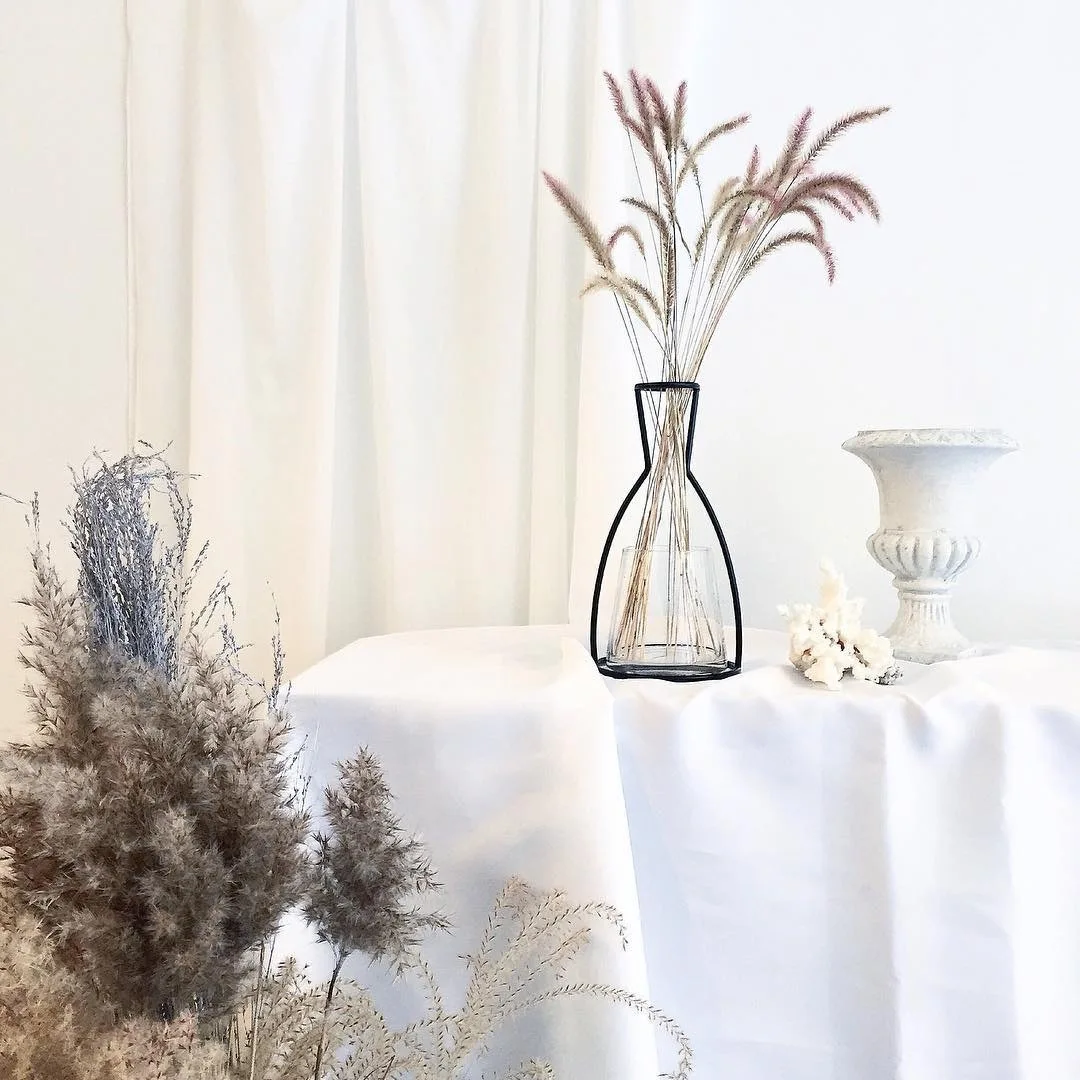 Креативная металлическая ваза скандинавские железные абстрактные сушеные цветочные орнаменты современные искусственные гидропоники растения стеллажи настольные стеллажи для вазы