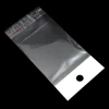200Pcs/ Lot Self Adhesive Plastic Plastic Bag OPP Self Seal Poly Package Bags for Jewelry Crafts Wig Small Gift Storage Pouches 2