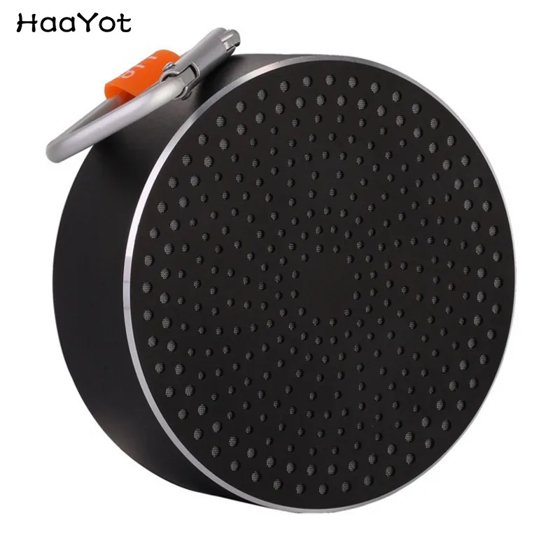 HAAYOT U8 металлический портативный мини уличный Bluetooth динамик Hansfree стерео бас MP3