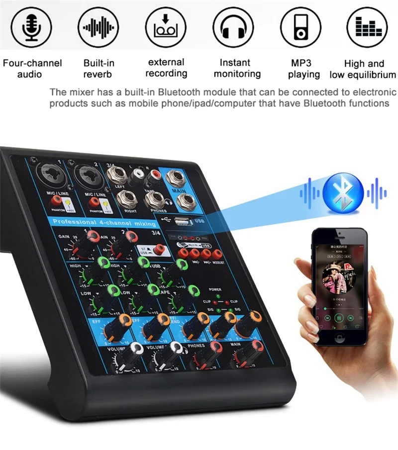 bluetooth para casa karaoke mostrar ao vivo
