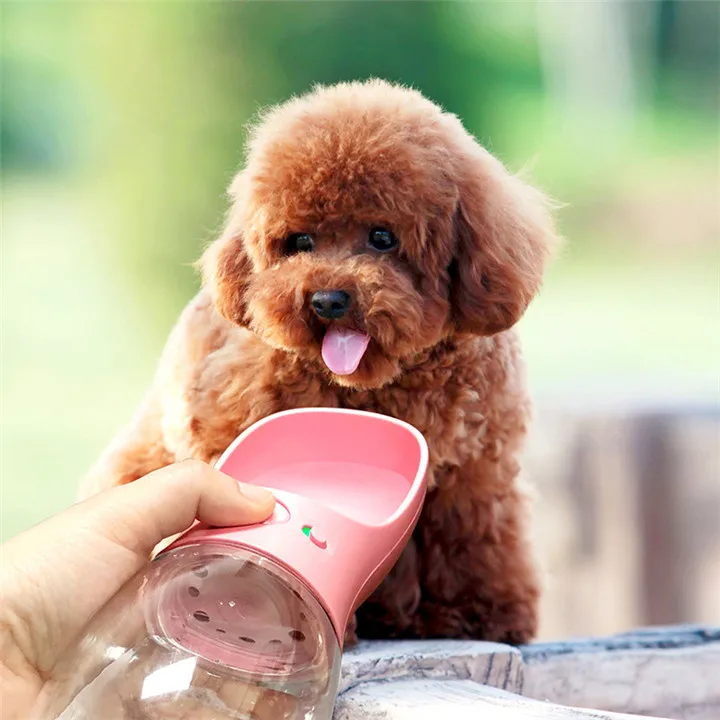 Прямая поставка Горячая Распродажа Портативный Pet бутылка для воды для собак Щенок Кошка Чаша путешествия открытый диспенсер для воды для