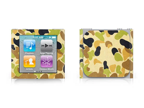 

Customized high quality for ipod nano 6 skin templates case stickers