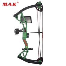 17-26 inches 4 Color 10-20 lbs Children Compound Bow Draw Length for Children Archery Shooting Hunting Gift topoint archery compound bow package t1 cnc milling bow riser 19 30in draw length 19 70lbs draw weight 320fps ibo