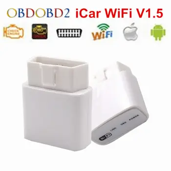 

Vgate WiFi iCar OBDII ELM327 100% Original iCar WiFi OBD2 Diagnostic Scanner For iOS/Android PC ICAR ELM327 WIFI Code reader