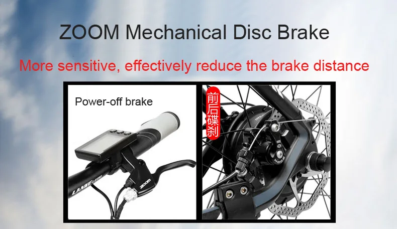 Sale T8 Strong Powerful Electric Bike Bicycle, High Quality MTB Electric Mountain Bike, Adopt Suspension Fork 5