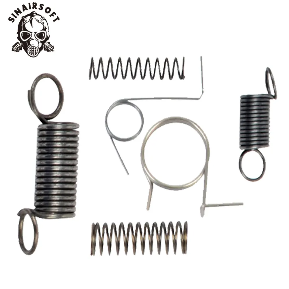 

SINAIRSOFT Full Steel Gearbox Spring Set For Airsoft AEG Ver. 2 (th0037) Hunting Accessories
