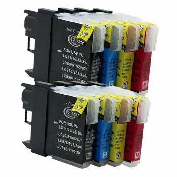 

LC980/990 LC 980 990 LC980 LC990 LC-980 LC-990 Ink Cartridge Replacement For MFC255CW MFC-257CW MFC-J270W MFC-290C